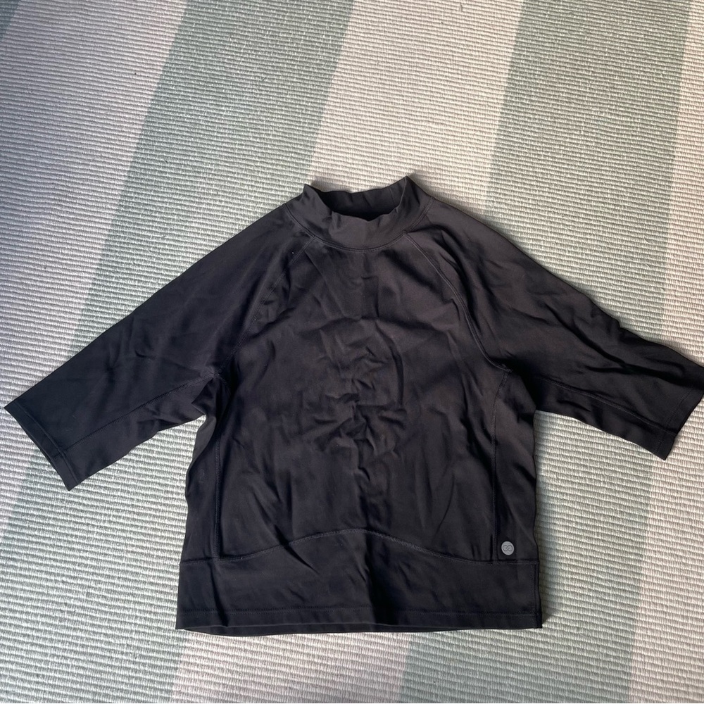 Calla Black rash guard sz S